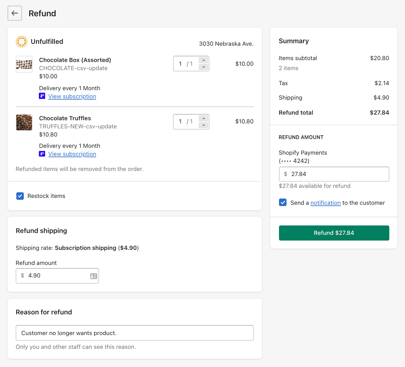 Shopify_user-interface_showing_the_page_to_refund_a_recurring_subscription_order_from_Recharge.png