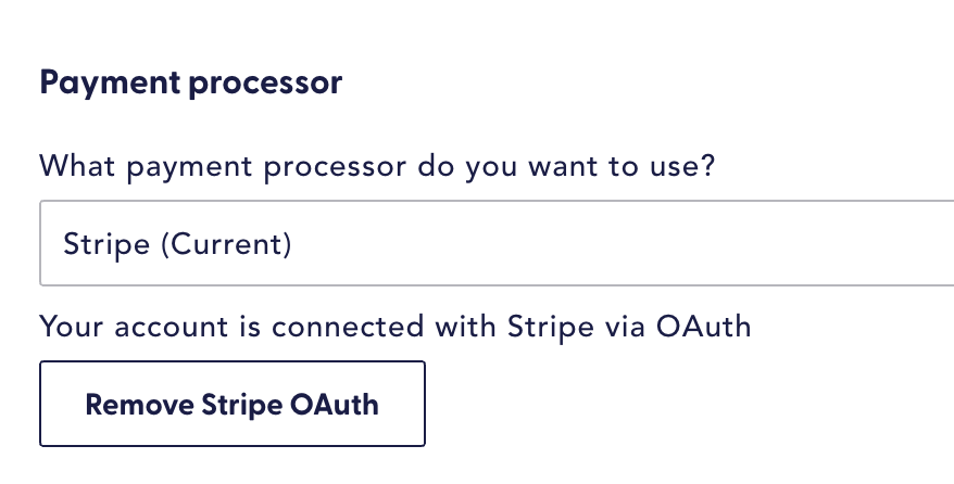Recharge_payment_processor_settings_showing_Stripe_OAuth.png